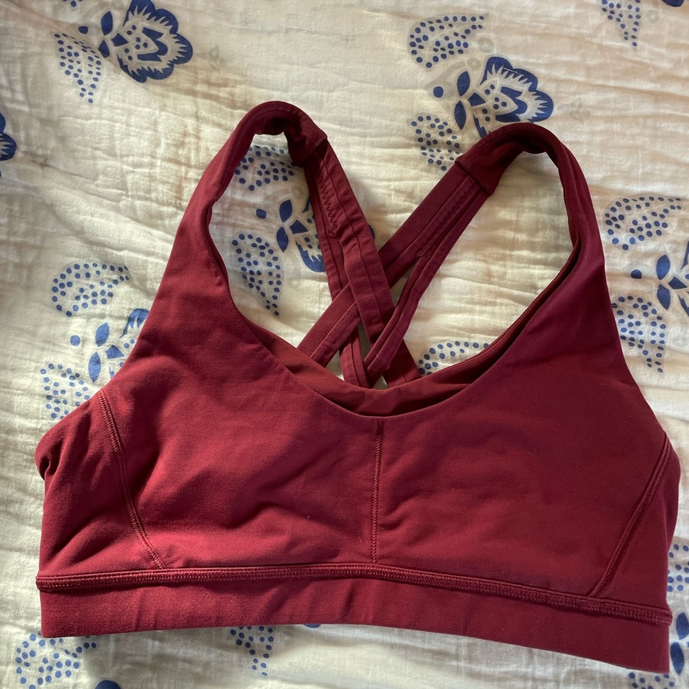 Lululemon Stash N Run Bra Size 8